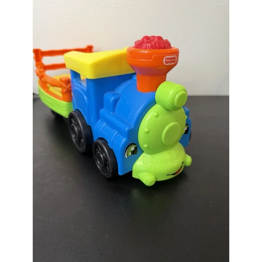 Mattel Fisher-Price Little People Choo-Choo Zoo Train Toy Sound Works 2014